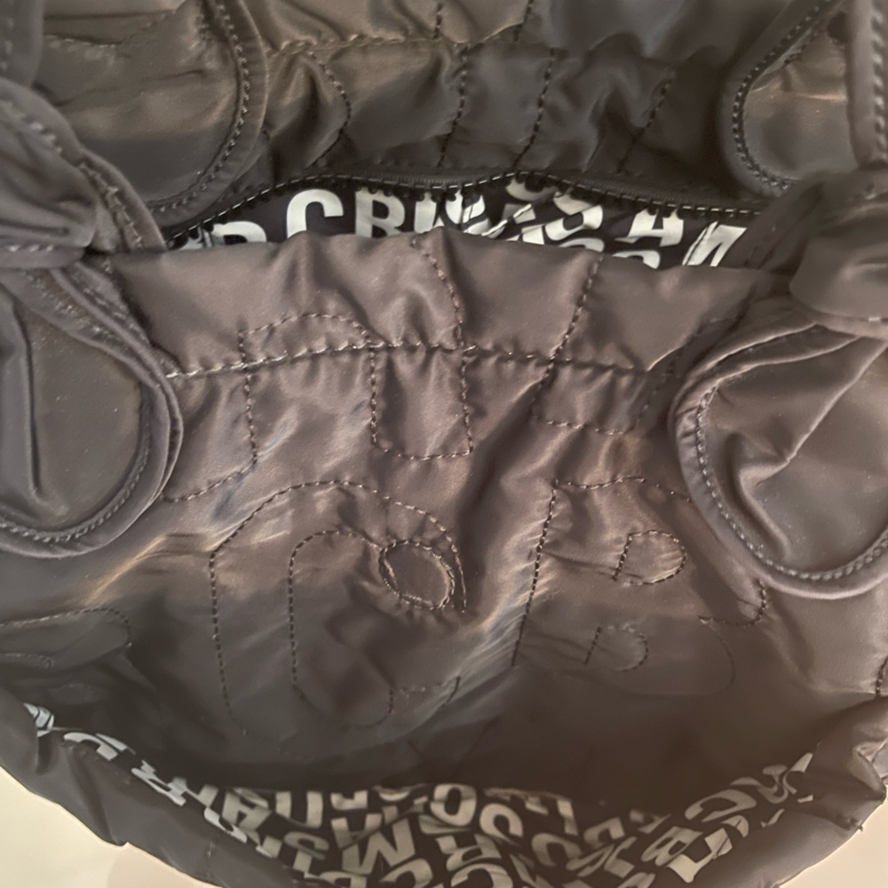 Marc by Marc Jacob’s Logo Quilted Tote with Shoulder Trap - Picture 6 of 7